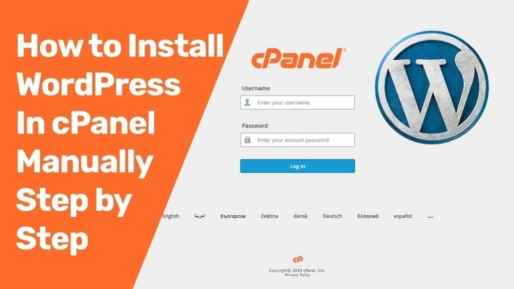 How to Install WordPress theme using C Panel